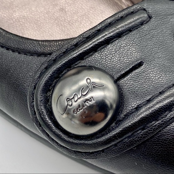 EUC Coach Darlina Dark Charcoal Gray Pumps, 7 - Picture 5 of 14